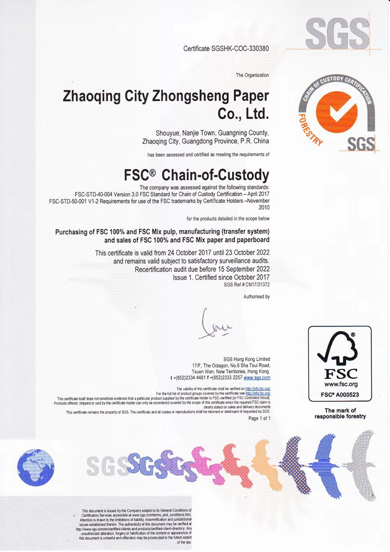FSC paper